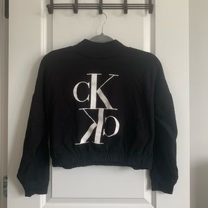 Calvin Klein Mock neck sweatshirt
